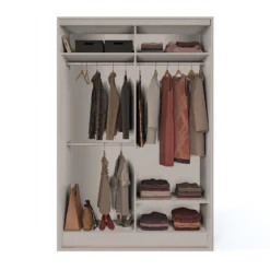Cashmere Freestanding Sliding Wardrobe With Interiors (W)1530mm -Home Furniture 12835782 2454847722538817