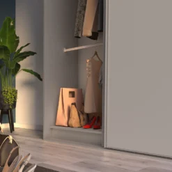 Cashmere Freestanding Sliding Wardrobe With Interiors (W)1530mm -Home Furniture 12835782 6444847722568790