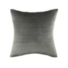 None Folded Velvet Cushion - Grey 1 None Folded Velvet Cushion - Grey -Home Furniture 12836764 1484831916847729