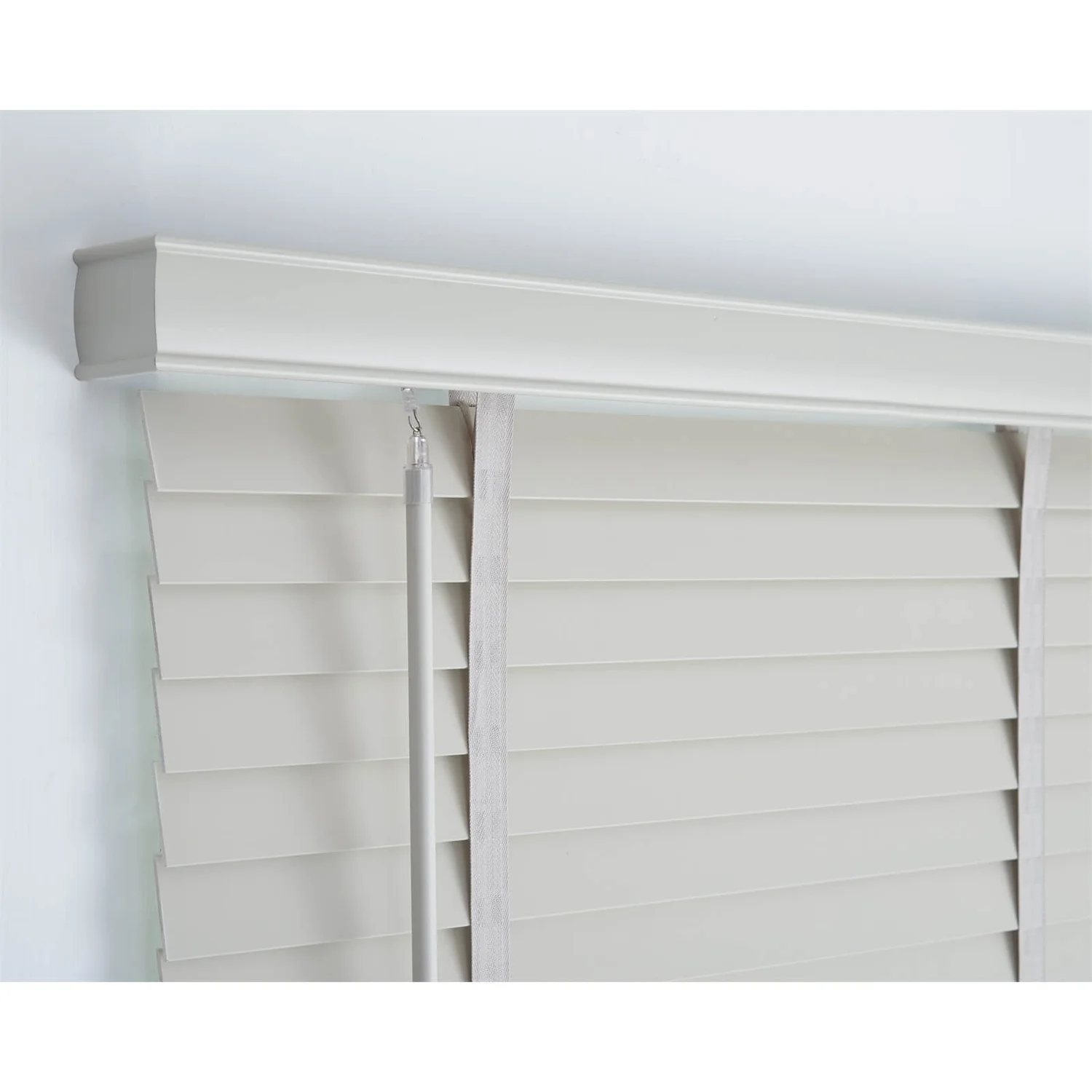 50mm Wood Venetian Blind - Grey - 70x130cm 7 50mm Wood Venetian Blind - Grey - 70x130cm - Image 5
