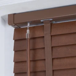50mm Wood Venetian Blind - Walnut - 100x130cm -Home Furniture 12838993 8244833173255067