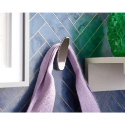 Round Switch Hook - Satin Nickel -Home Furniture 12839007 1264995165821571