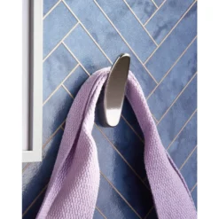 Round Switch Hook - Satin Nickel -Home Furniture 12839007 5024995165763746