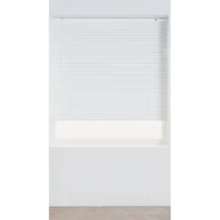 White Aluminium 25mm Venetian Blind - 60cm