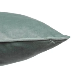 None Large Plain Velvet Cushion - Sage Green - 58x58cm -Home Furniture 12839285 8354833173388216