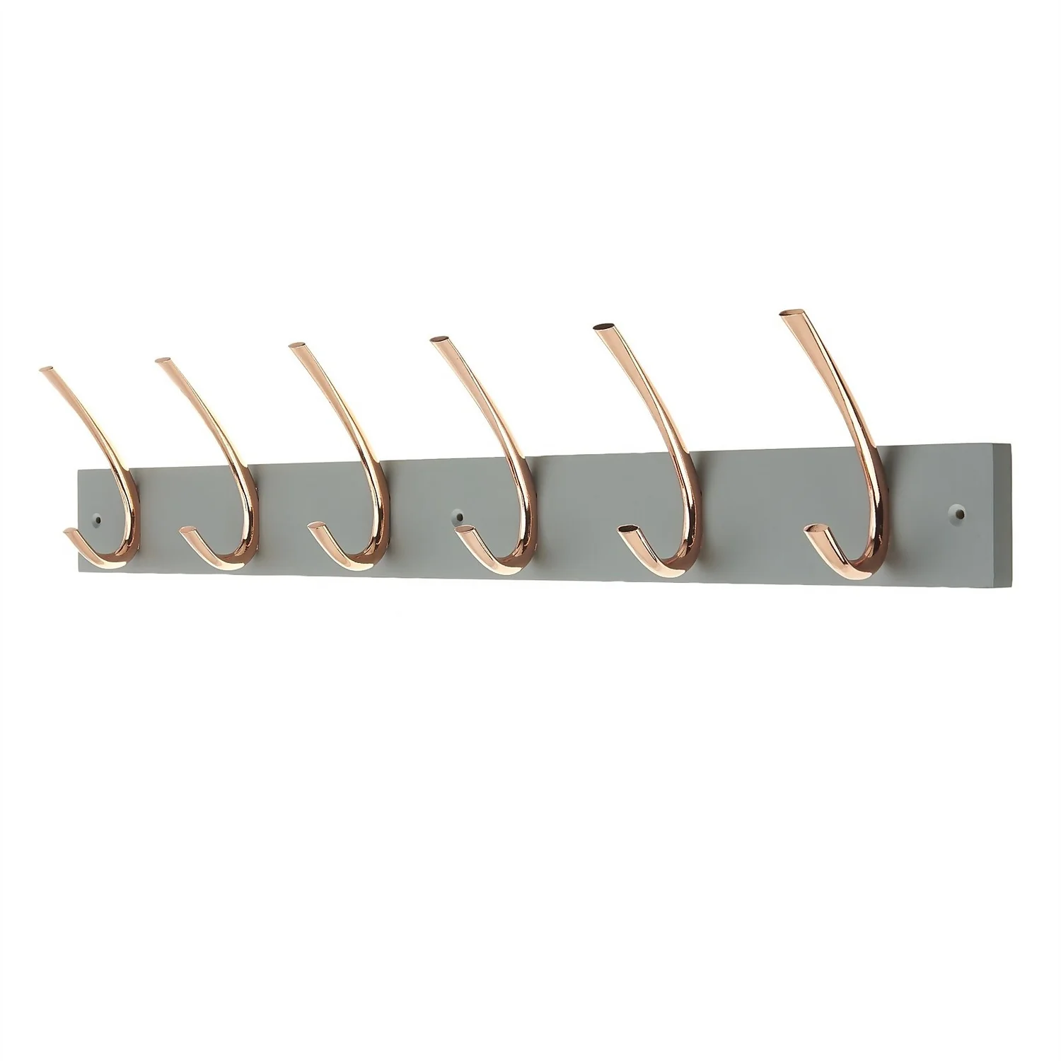6 Large Rib Copper Hook On Slate Grey Bloc Board 3 6 Large Rib Copper Hook On Slate Grey Bloc Board