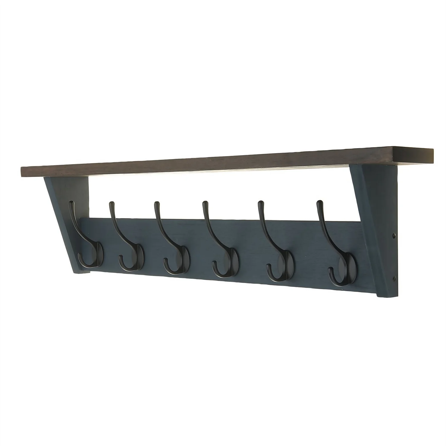 6 Black Victorian Hook On Grey Shelf Combo 3 6 Black Victorian Hook On Grey Shelf Combo