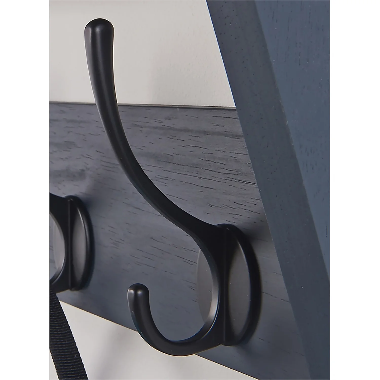 6 Black Victorian Hook On Grey Shelf Combo 6 6 Black Victorian Hook On Grey Shelf Combo - Image 4