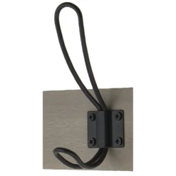 6 Black Wire Hook On Light Grey Ash Board 9 6 Black Wire Hook On Light Grey Ash Board -Home Furniture 12839437 6844847725076175