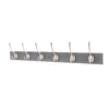 6 Victorian Satin Nickel Hooks On Slate Grey Bloc Board 2 6 Victorian Satin Nickel Hooks On Slate Grey Bloc Board -Home Furniture 12839545 7164845862039098