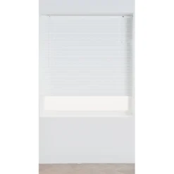 White Aluminium 25mm Venetian Blind - 90cm