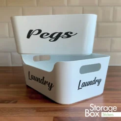 Box Stickers Laundry And Pegs -Home Furniture 12841737 4424833224558967