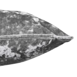 None Large Crushed Velvet Cushion - Grey - 58x58cm -Home Furniture 12842175 1934832975533584