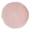 None Round Velvet Cushion - Blush - 45cm -Home Furniture 12842187 1084831909241631