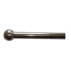 Extendable Decorative Curtain Pole & Brushed Chrome Ball - 1.2-2.2m 1 Extendable Decorative Curtain Pole & Brushed Chrome Ball - 1.2-2.2m -Home Furniture 12843371 2014831917269559