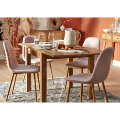Kubu 4-6 Seater Extending Dining Table -Home Furniture 12844146 1194883937225621