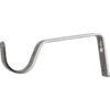 Harrison Drape Satin Steel Fixed Bracket 1 Harrison Drape Satin Steel Fixed Bracket -Home Furniture 12845533 1464831949975277