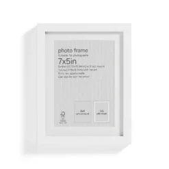 Box Photo Frame - 7x5" - White 10 Box Photo Frame - 7x5" - White -Home Furniture 12879244 6464853904409743