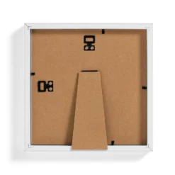 Box Photo Frame - 4x4" - White -Home Furniture 12879246 1134853904081882