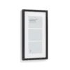 Box Photo Frame Multi Aperture - 40x20cm - Black -Home Furniture 12879250 1414853904538908