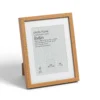 Box Photo Frame - 8x6" - Oak -Home Furniture 12879252 2054853904535203