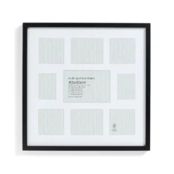 Box Photo Frame Multi Aperture - 40x40cm - Black 9 Box Photo Frame Multi Aperture - 40x40cm - Black -Home Furniture 12879262 9104940538513816