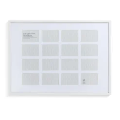 Box Photo Frame Multi Aperture - 50x70cm - White -Home Furniture 12879272 2044929074235195