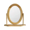 Oval Dressing Table Mirror - Pine -Home Furniture 12879291 6694863710598291