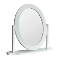 Oval Dressing Table Mirror - White -Home Furniture 12879295 1044863710630178
