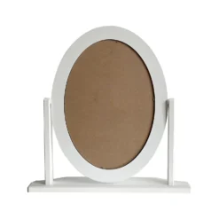 Oval Dressing Table Mirror - White -Home Furniture 12879295 1884863710658486