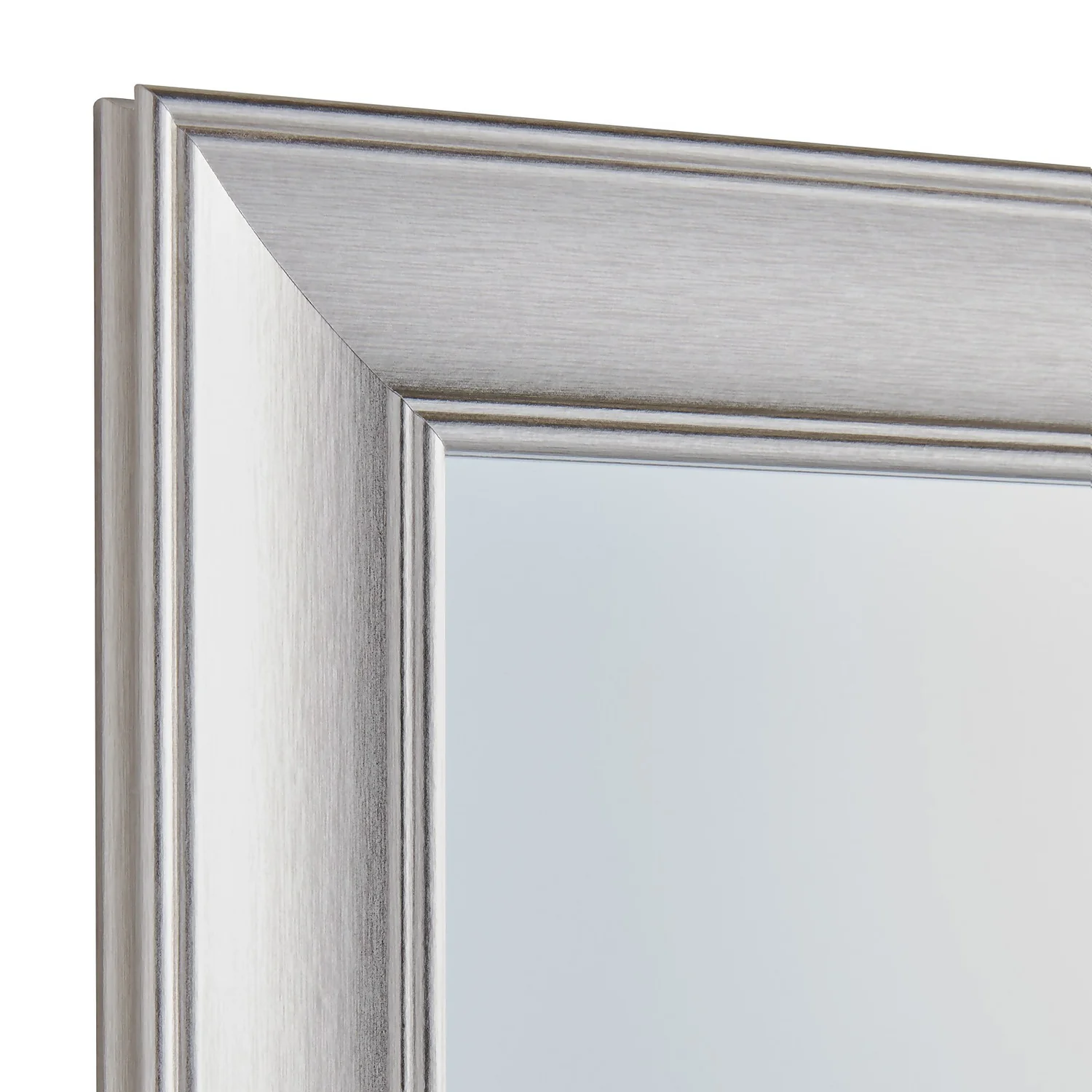 Coldrake Framed Mirror - Silver - 51x61cm 4 Coldrake Framed Mirror - Silver - 51x61cm - Image 2