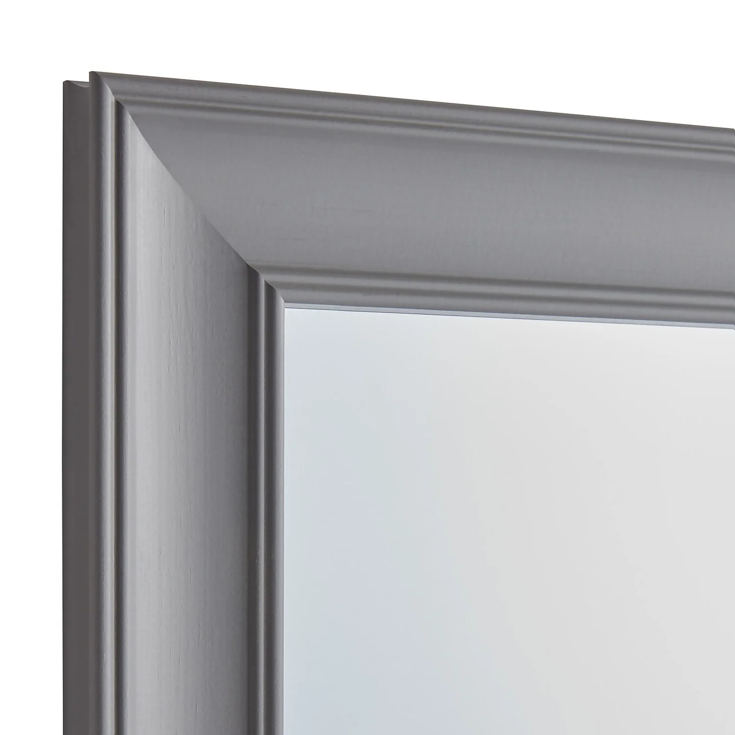 Coldrake Framed Mirror - Vapour Grey - 41x131cm 4 Coldrake Framed Mirror - Vapour Grey - 41x131cm - Image 2