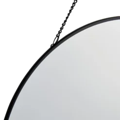 Round Mirror - Black - 30cm -Home Furniture 12879325 5314869936254100
