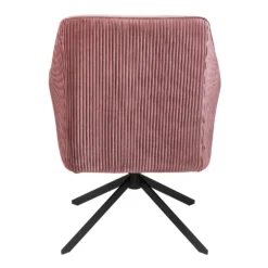 Pia Pleat Swivel Chair - Rose -Home Furniture 12882869 1684887373354434