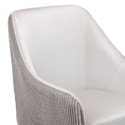 Pia Pleat Swivel Chair - Silver 11 Pia Pleat Swivel Chair - Silver -Home Furniture 12882871 1784887373126236