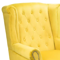 Chester Armchair - Mustard -Home Furniture 12882875 1234887372906096