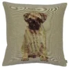None Pug Tapestry Cushion - 45x45cm -Home Furniture 12886153 1054848434564565