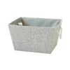 Neutral Herringbone Large Storage Basket -Home Furniture 12886453 2334857031446900
