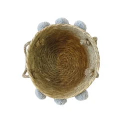 Natural Rush Basket With Handles -Home Furniture 12886600 1614857031661301