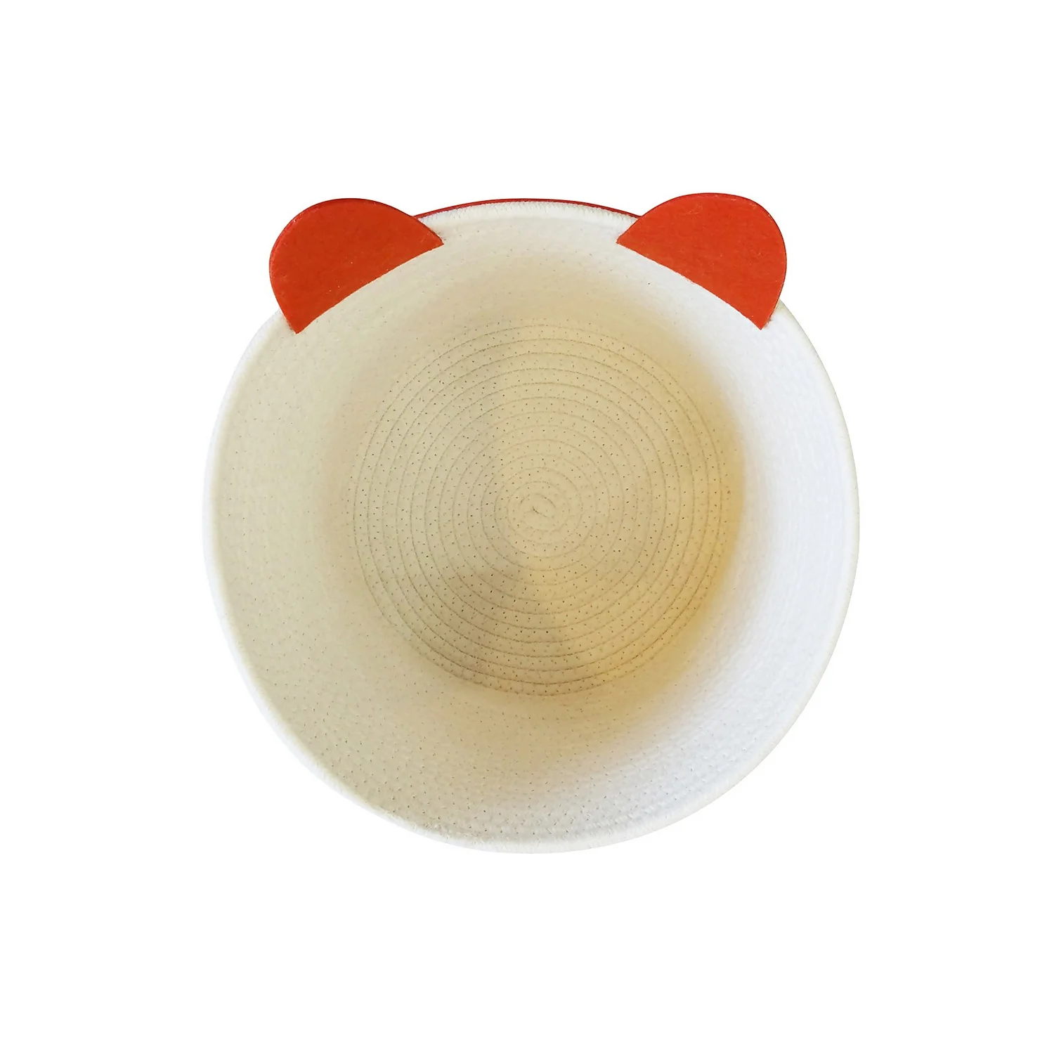 Fox Cotton Rope Basket 5 Fox Cotton Rope Basket - Image 3