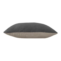 Country Living Velvet Linen Cushion - 45x45cm - Dark Grey -Home Furniture 12886820 1574853163308706