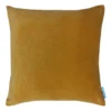 House Beautiful Velvet Linen Cushion - 45x45cm - Ochre -Home Furniture 12887007 6914853161399710