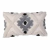 None Tufted Geometric Cushion Grey 30x50cm -Home Furniture 12887884 1294843711740024