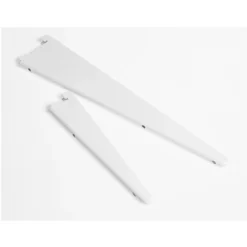 Anti-bacterial Twin Slot Shelving Kit - 1600mm White Twinslot And 320mm Brackets - White 9 Anti-bacterial Twin Slot Shelving Kit - 1600mm White Twinslot And 320mm Brackets - White -Home Furniture 12889033 1104849582704471