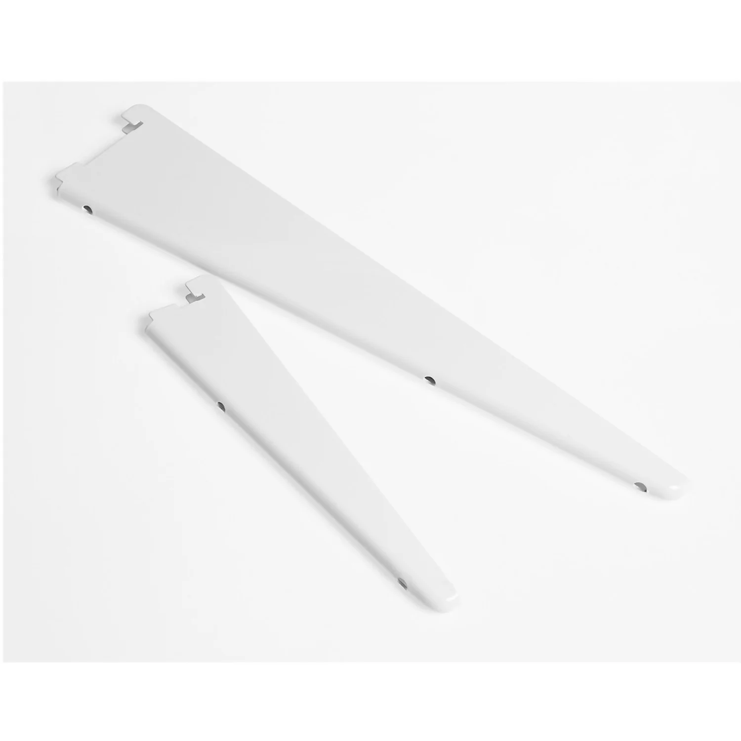 Anti-bacterial Twin Slot Shelving Kit - 1600mm White Twinslot And 320mm Brackets - White 6 Anti-bacterial Twin Slot Shelving Kit - 1600mm White Twinslot And 320mm Brackets - White - Image 4