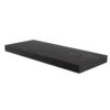 Flexi Storage Decorative Shelving Floating Shelf Black Oak 600x38x240mm -Home Furniture 12889893 3914867914318459
