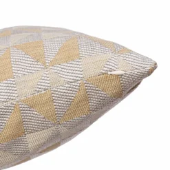 None Chenille Geo Cushion - Ochre -Home Furniture 12891730 1274880596457625