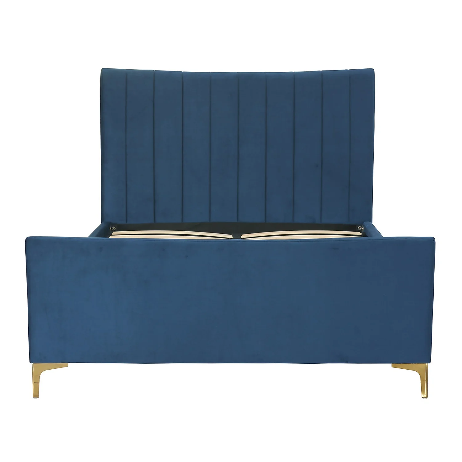 Donna Deco Double Bed - Navy 4 Donna Deco Double Bed - Navy - Image 3