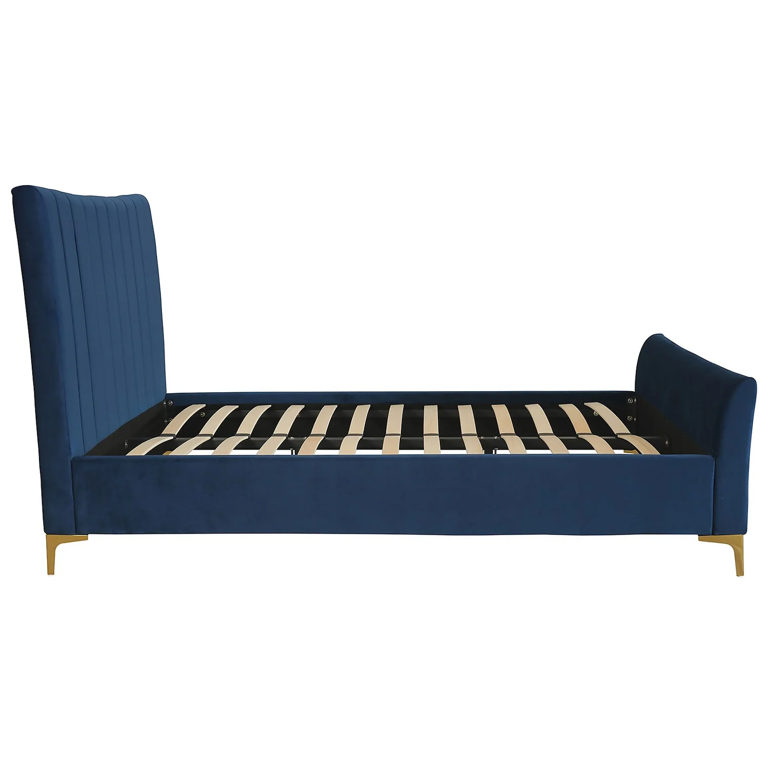 Donna Deco Double Bed - Navy 5 Donna Deco Double Bed - Navy - Image 4