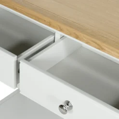 Westcott Oak Painted Console Table -Home Furniture 12914125 7144897163216028